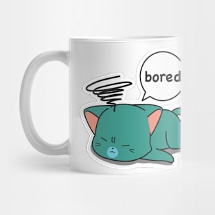 Bored Cat Mug